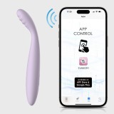 Vibrator Punctul G Cici 2, Lila, 12.5 cm, Svakom