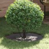 vidaXL Inele Copaci Otel Negru &Oslash;30/60cm (5 buc) - Protectie Plante, Decor Gradina, Rezistent UV