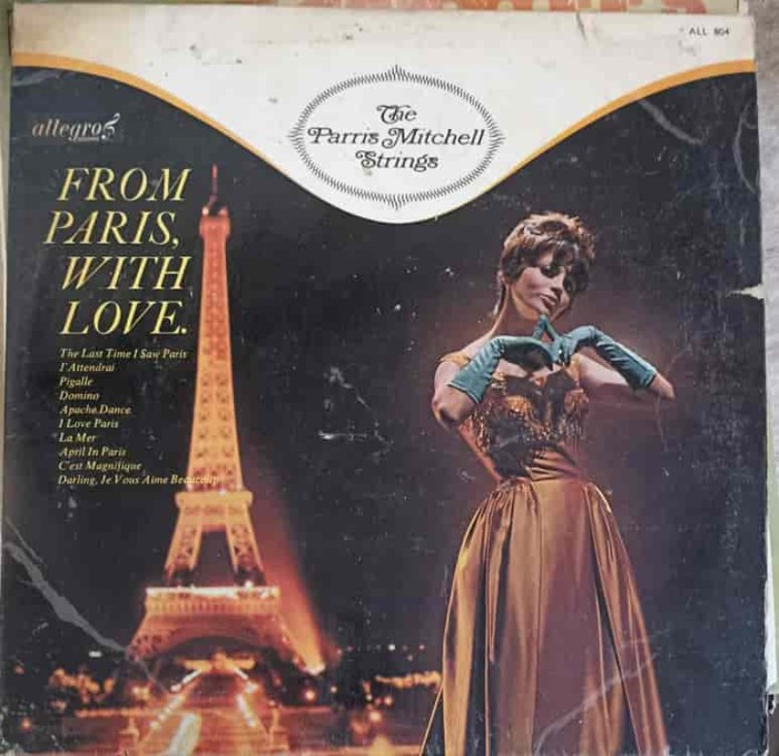 Disc vinil, LP. From Paris, With Love-THE PARIS MIRCHELL STRINGS