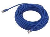 Patch cord S/FTP Cat 6a Cu LSZH Albastru 20m