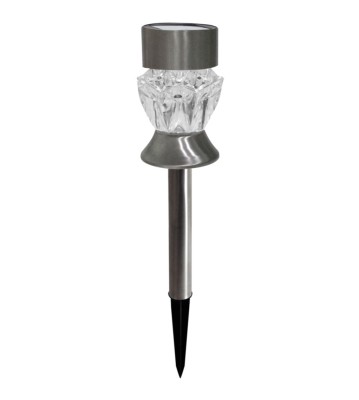 Lampa solara CRYSTAL LED RGB 6000K satin LED foto