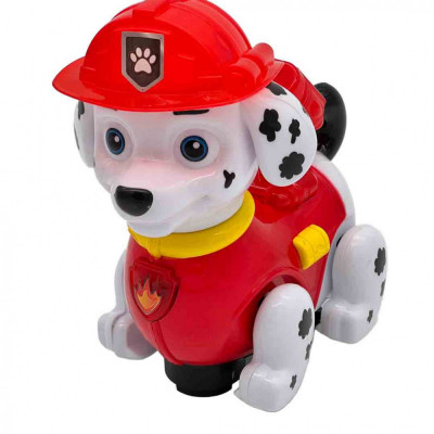 Cațel de jucarie Pompier: Baby Dog Cu muzica si Lumini foto