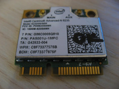 Placa wireless laptop Toshiba Portege Z930, Intel Advanced-N 6235, G86C0005Q810 foto