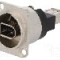 Conector {{Tip conector}}, colier (2 orificii), orificiu pentru &amp;#351;urub conic, pt. montare pe panou, CLIFF - CP30117