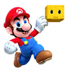 Sticker decorativ, Super Mario, Rosu, 63 cm, 10485ST foto