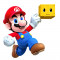 Sticker decorativ, Super Mario, Rosu, 63 cm, 10485ST