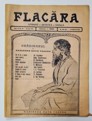 FLACARA , LITERARA , ARTISTICA , SOCIALA , ANUL III , NR. 40 , 19 IULIE , 1914 foto