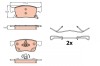 TRW GDB2139 set placute frana,frana disc