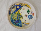 Platou din lemn - &quot;Luna&quot;
