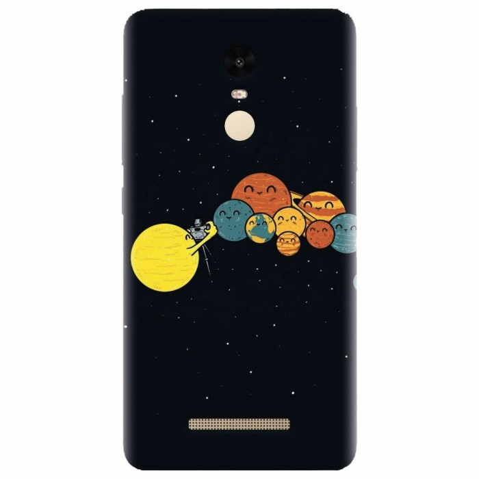 Husa silicon pentru Xiaomi Remdi Note 3, Selfie Planet