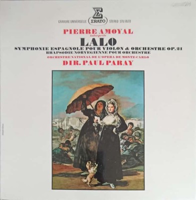 Disc vinil, LP. Symphonie Espagnole Pour Violon Et Orchestre Op. 21. Rhapsodie Norvegienne-Lalo, Pierre Amo-158655 foto