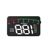 Cumpara ieftin Ecran HUD Techstar&reg; Head-Up Display, Proiector Parbriz, Afisare Multiple Informatii, Conexiune OBD2