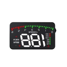 Ecran HUD Techstar&reg; Head-Up Display, Proiector Parbriz, Afisare Multiple Informatii, Conexiune OBD2