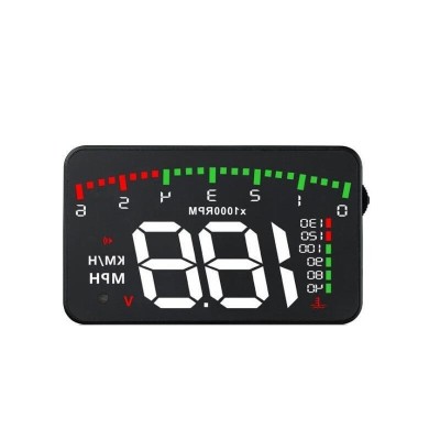 Ecran HUD Techstar&amp;reg; Head-Up Display, Proiector Parbriz, Afisare Multiple Informatii, Conexiune OBD2 foto