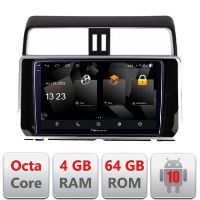 Navigatie Toyota Prado J150 2018- 5510-1065 Android Octa Core 720p 4+64 DSP 360 camera carplay android auto CarStore Technology foto
