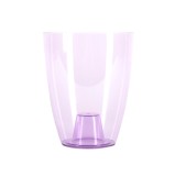 Ghiveci din plastic Miltonia crystal, pentru orhidee, lavanda, D 13.3 cm