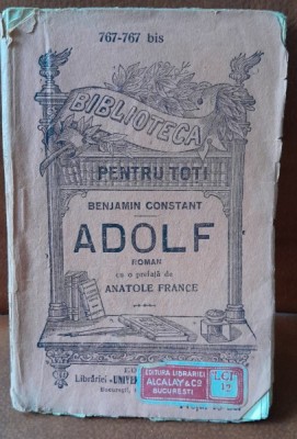 Adolf - Benjamin Constant foto