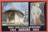AS - C.P. ARBORE, BISERICA TĂIEREA CAPULUI SF. IOAN BOTEZĂTORUL, NECIRCULATĂ (STAREA CARE SE VEDE), Necirculata, Printata