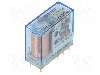 Releu electromagnetic, DPDT, 24V DC, 20A, seria 40.62, FINDER - 40.62.7.024.4000