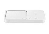 Wireless Charger Duo 15W Super Fast Wireless Charge; Travel Adapter 25W Super Fast Charge; USB-C to USB-C Cable, 1m; White &quot;EP-P5400TWEGEU&quot; (timbru ve