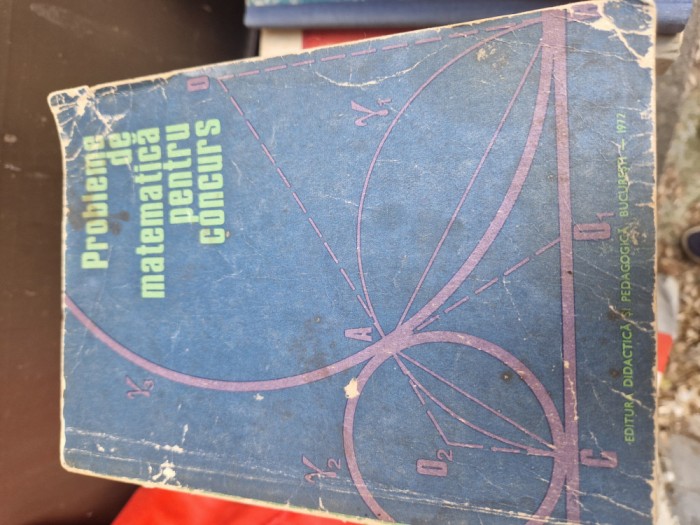 Probleme de matematică pentru concurs vintage