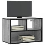 vidaXL Dulap TV, gri sonoma, 60x31x39,5 cm, lemn prelucrat și metal