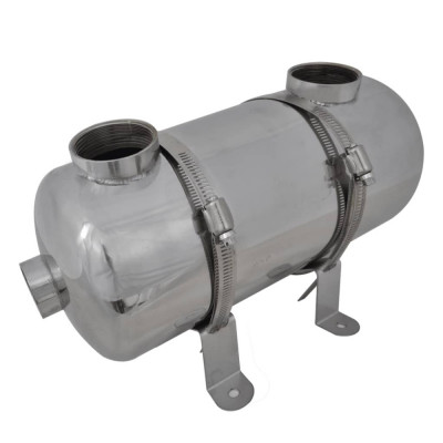 Schimbător de căldură pentru piscină 355 x 134 mm 40 kW foto