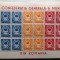 1947-Romania-CGM-Coala de 6 serii-Lp209a-EROARE-A fara caciula-guma orig.-MNH
