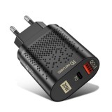 Incarcator rapid 20W, QC3.0 + PD, Fast Charger