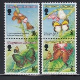 Insulele Cayman 1994 - Fluturi, serie neuzata