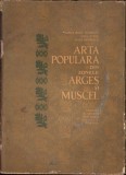 1062SPN Arta populară din zonele Argeș și Muscel de Florea Bobu Ionescu, Paul Stahl și Paul Petrescu, 1967, cu ex-libris al istoricului Ștefan Meteș