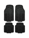 Covorase auto universale, 4 buc din cauciuc gros (5mm), negru, CarPlus