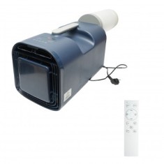 Aparat de aer conditionat portabil 4100 BTU, 420W, 220V cu functie dezumidificare, ventilatie, telecomanda, mod somn, kit instalare inclus Breckner Ge
