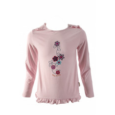 Bluza Wellyou Hamburg, pentru fetite, bumbac, roz, 116/122