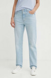 Levi&#039;s jeansi 501 CROP femei high waist, 36200
