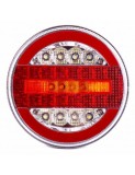 Lampa Stop led rotunda 12-24V 1buc, Amio