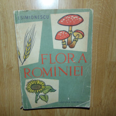 FLORA ROMANIEI -I.SIMIONESCU ED. III-a ANUL 1961
