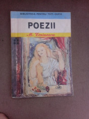 Poezii - M. Eminescu foto