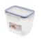 Caserola alimente, Frigo Fresh, plastic, dreptunghiulara, transparenta, 0.8 L