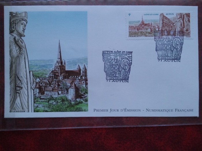 2011-Franta-Autun-F.D.C.-MNH