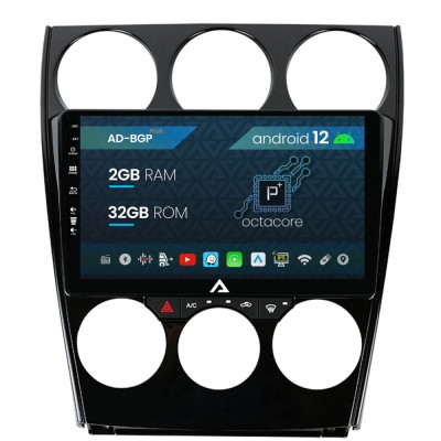 Navigatie Mazda 6 (2002-2008), Android 12, P-Octacore 2GB RAM + 32GB ROM, 9 Inch - AD-BGP9002+AD-BGRKIT321 foto