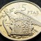 Moneda 5 PESETAS - SPANIA, anul 1972 (model 1957) *cod 2167 B = UNC