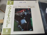 Vinil LP # &quot;Japan Press&quot; ~~ PROMO ~~ Henry Mancini, The Warner Bros. Band &lrm;&ndash; March de Luxe (VG++)