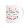Cana alba personalizata &quot;Merry Christmas&quot;, INOVATIX&reg;️. 330ml, Oem