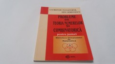 PROBLEME DE TEORIA NUMERELOR SI COMBINATORICA PENTRU JUNIORI L PANAITOPOL foto