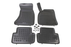 Set covorase auto din cauciuc Audi A4 (B8) 11.2007-12.2015 , presuri tip tavita marca Rezaw Plast foto