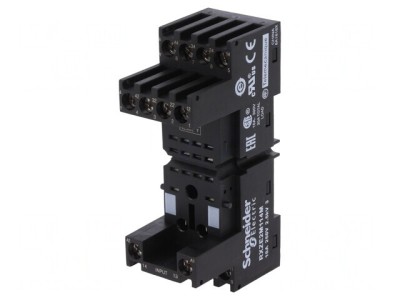 Stativ Relee 14 PIN pentru Șină DIN 10A 250VAC foto