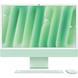 Sistem Desktop PC iMac 24 (2024) cu procesor Apple M4, 10 nuclee CPU and 10 nuclee GPU, 24, Retina 4.5K, 16GB, 256GB SSD, Green