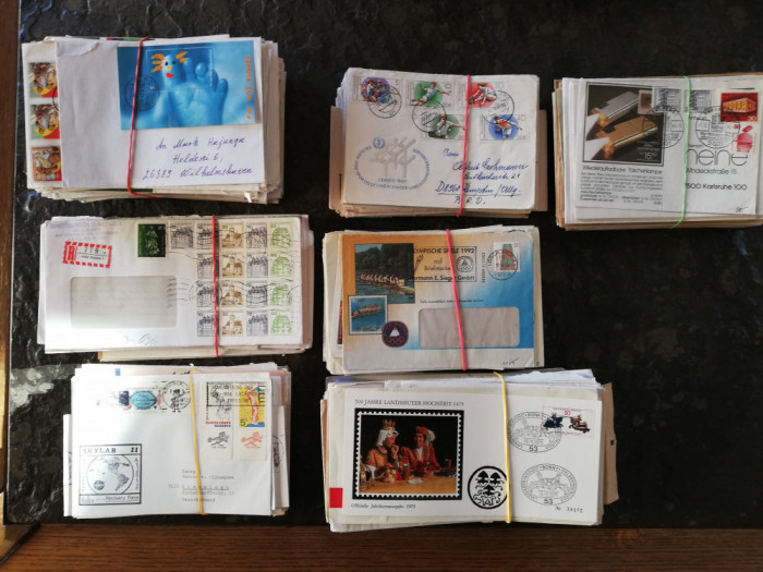 Lot 200 buc. FDC,plicuri,carti postale Germania si DDR, anii 1920-1980,