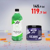 Cumpara ieftin COMBO Green Soap Unistar 1L + Nebula Glide 500g Tatuaje: Hipoalergenic, Antibacterian, Hidratare Intensă, Lubrifiere, Efect Răcoritor